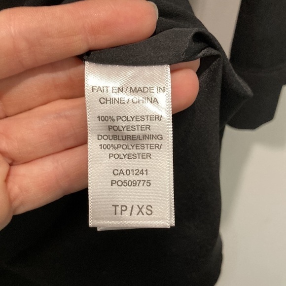 TWIK Black Sheer Long Sleeve Dress - Picture 15 of 15